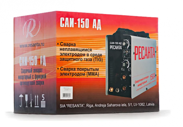 Сварочный аппарат инверторный САИ-150-АД (аргонодуговой)_5 Сварочный аппарат инверторный САИ-150-АД (аргонодуговой)_5