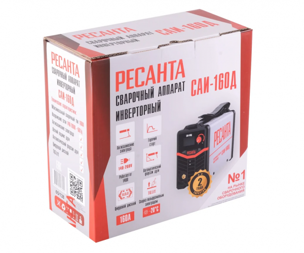 Сварочный аппарат инверторный САИ-160Д Ресанта_5