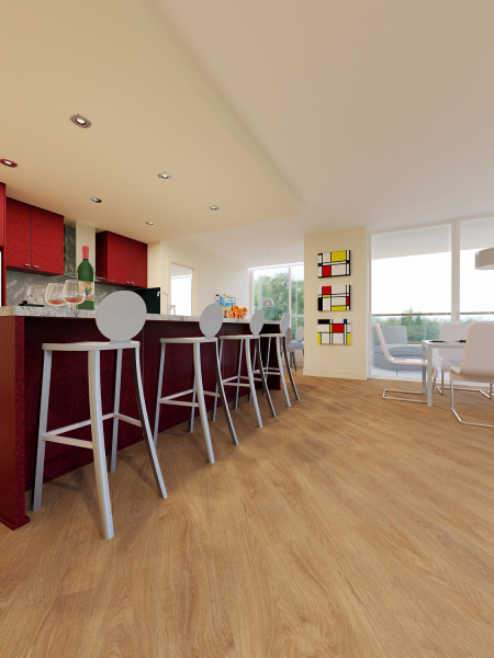Кварц-винил (LVT) Fine Floor FF-1371 Дуб Эно