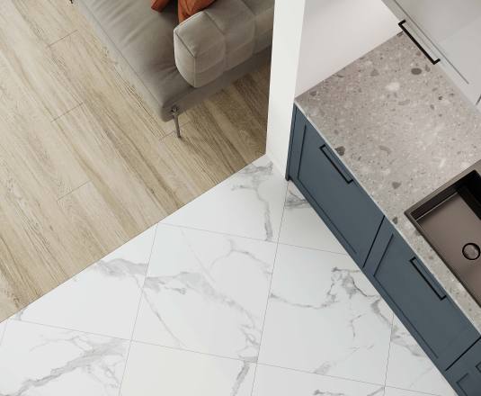 Statuario Crown Керамогранит белый 60х120 полированный Statuario Crown Керамогранит белый 60х120 полированный