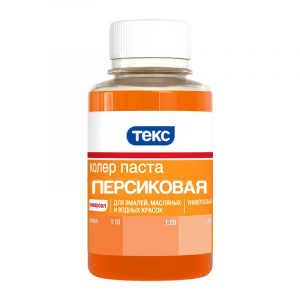 Колер паста №12 персиковая 0,1 л Текс