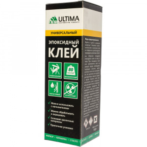 ULTIMA  эпоксидный клей на основе эпоксидной смолы 140г.