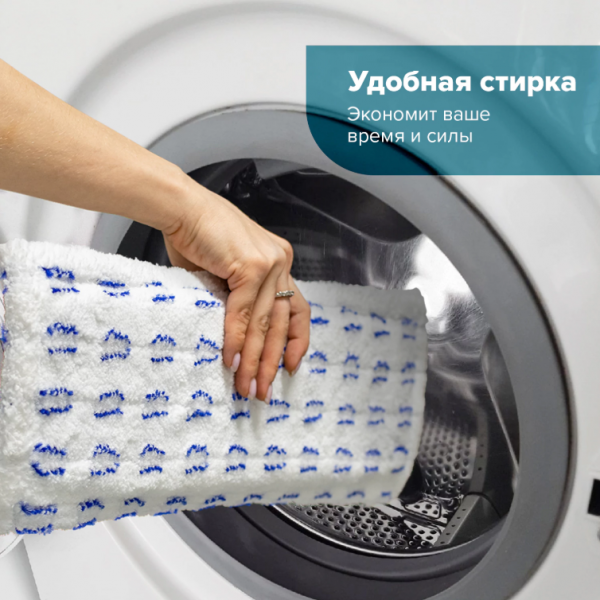 Швабра с флаундером 40 см, телескопический черенок 130 см, резьба 1,6 см, LAIMA, 601462_4