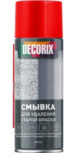 Аэрозоль DECORIX смывка старой краски 520 мл.