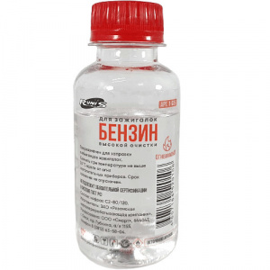 Бензин для зажигалок 100 мл