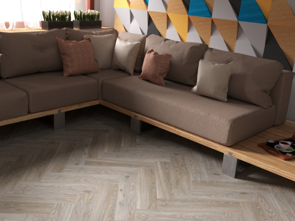 Кварц-винил (LVT) Fine Floor FF-414 Дуб Шер Кварц-винил (LVT) Fine Floor FF-414 Дуб Шер