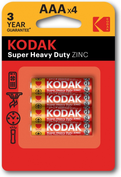 Батарейка Kodak R-3 4бл.
