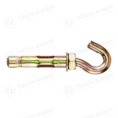 Анкерный болт с крюком 12 70(1шт)пакет Tech-Krep