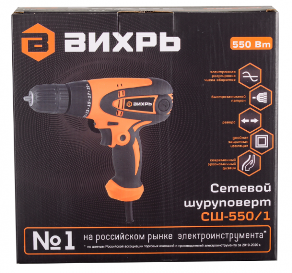 Сетевой шуруповерт Вихрь СШ-550_1_3