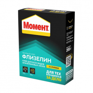 Клей обойный Момент флизелин 200г