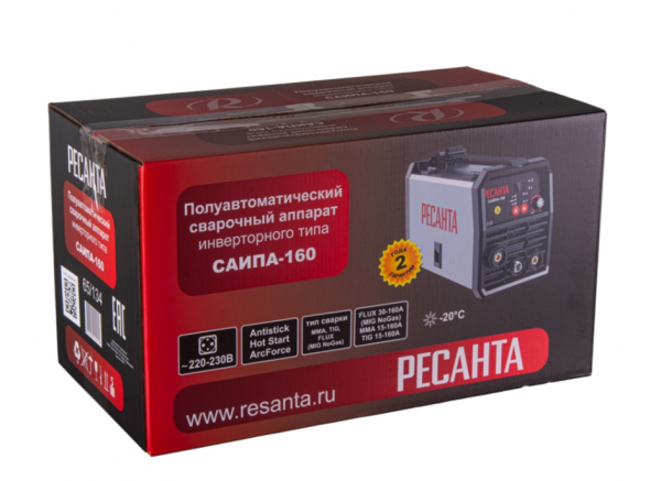 Сварочный полуавтомат Ресанта САИПА-160 (FCAW)