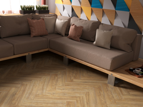 Кварц-винил (LVT) Fine Floor FF-407-M Дуб Карлин