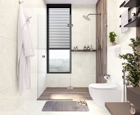 Connect Pearl Кермаогранит светло-серый 60х60 матовый 1