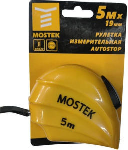 Рулетка MosTek Basic 5м х19мм