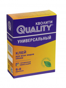 Клей обойный Quality универсальный 0,2кг, в коробке