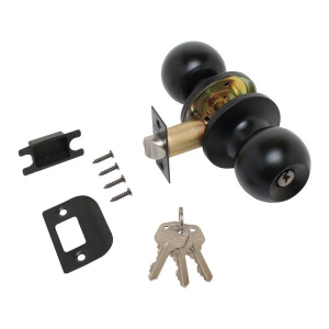 Ручка-защелка Z-102-00 (607) BLACK Чёрный ключ/фиксатор