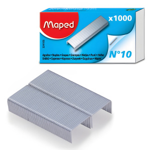 Скобы д_степлера Maped Франция№10,1000шт, 324105
