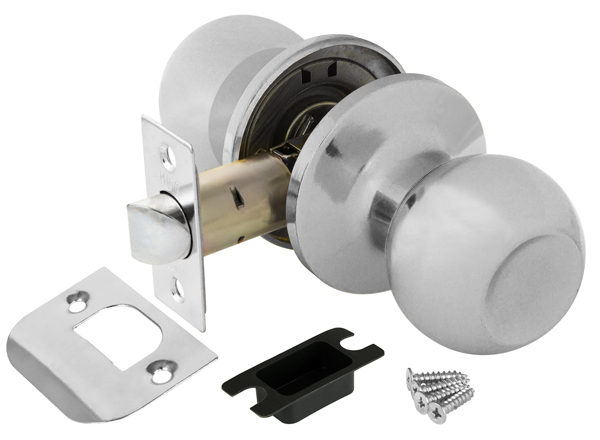 Ручка-защелка DK672 CP-PS (6072-СР-P)хром