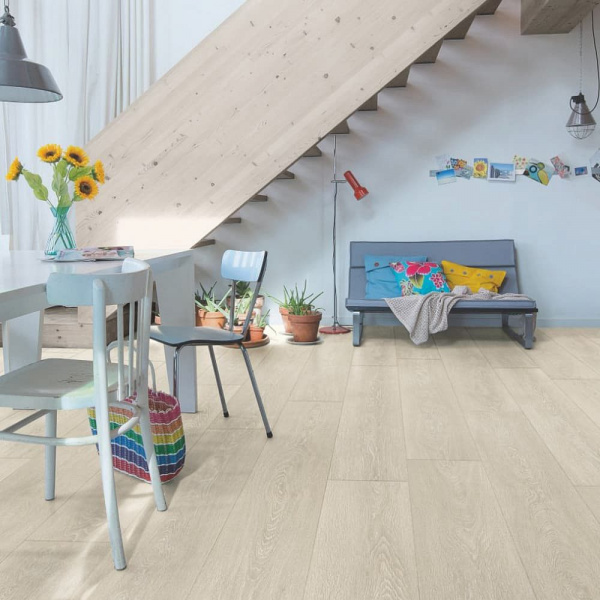 Ламинат Quick-Step Дуб итальянский бежевый PW3832