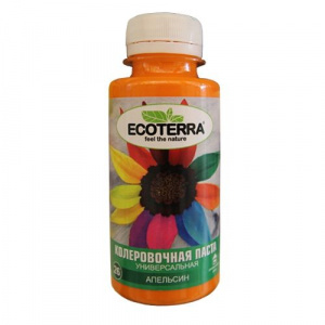 Паста колеровочная апельсин №26 0,1л ECOTERRA