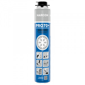 Пена монтажная проф. Marcon PRO70+ зимняя