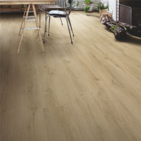 Ламинат Quick-Step Дуб бежевый рустикальный CLH4084