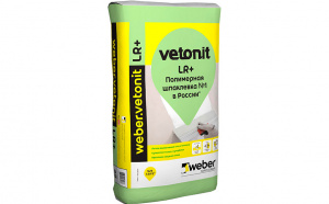 Шпаклевка полимерная Vetonit LR+ 20 кг