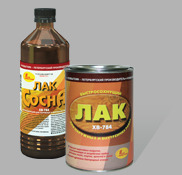 Лак ХВ-784 красное дерево 0,5л, Новбытхим
