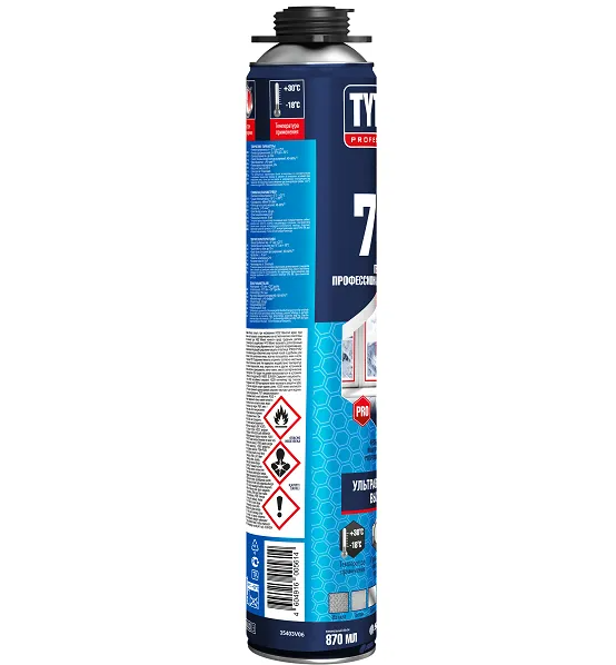 Пена монтажная TYTAN Professional 70 зимняя 870 мл_2