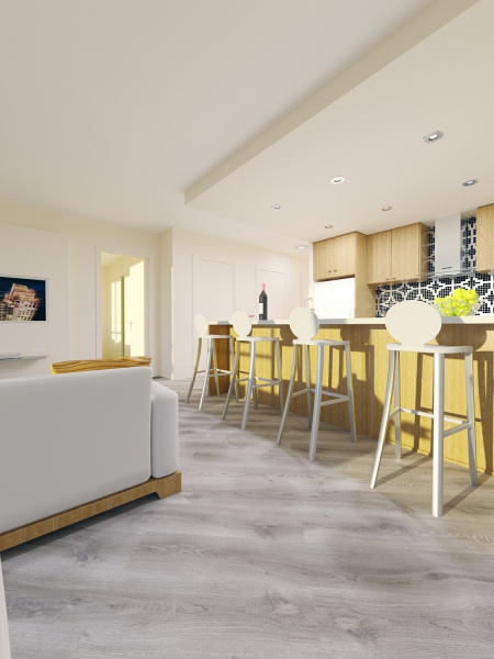 Кварц-винил (LVT) Fine Floor FF-1375 Дуб Котка