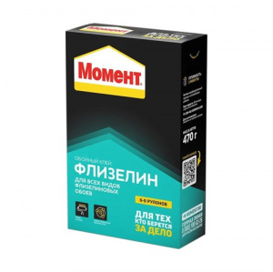 Клей обойный Момент Флизелин 470г