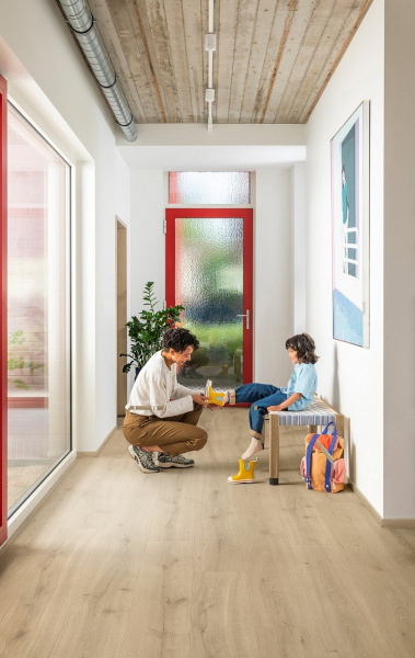 Ламинат Quick-Step Дуб пустынный светлый натуральный MJ3550 Ламинат Quick-Step Дуб пустынный светлый натуральный MJ3550
