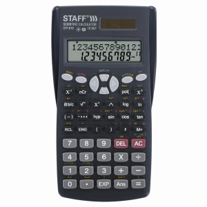 Калькулятор инженерный двухстрочный Staff STF-810(161_85мм)240функций