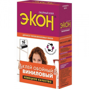 Клей обойный Экон виниловый 450гр