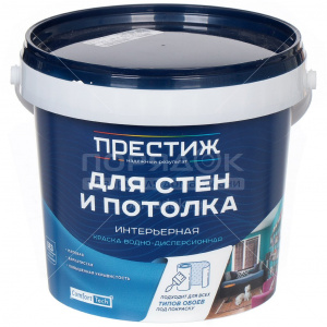Краска ВД-АК для стен и потолков 2,7 кг Престиж