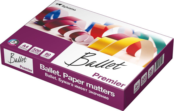 Бумага Ballet premier 500л, А4