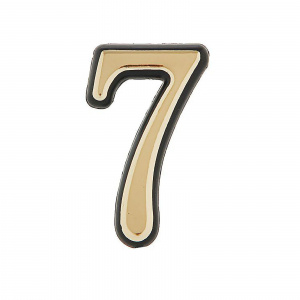 Цифра малая 7 Золото
