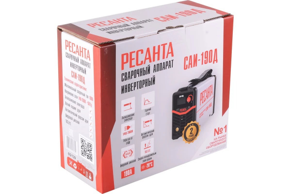 Сварочный аппарат инверторный САИ-190Д Ресанта_7