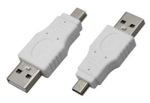 Переходник штекер USB-A- штекер mini USB 18-1174