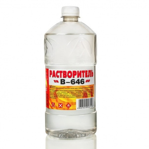 Растворитель 646 1л Вершина